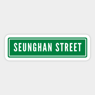 Seunghan Street Sign RIIZE Sticker